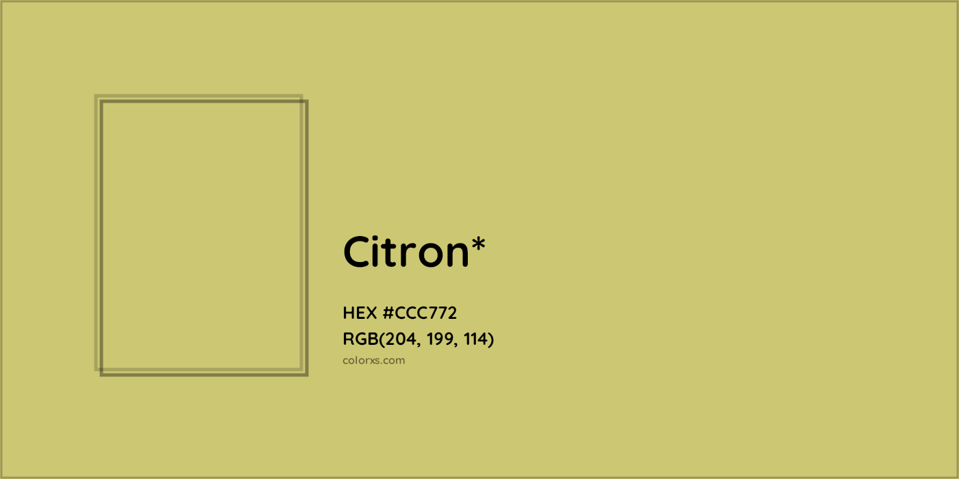 HEX #CCC772 Color Name, Color Code, Palettes, Similar Paints, Images