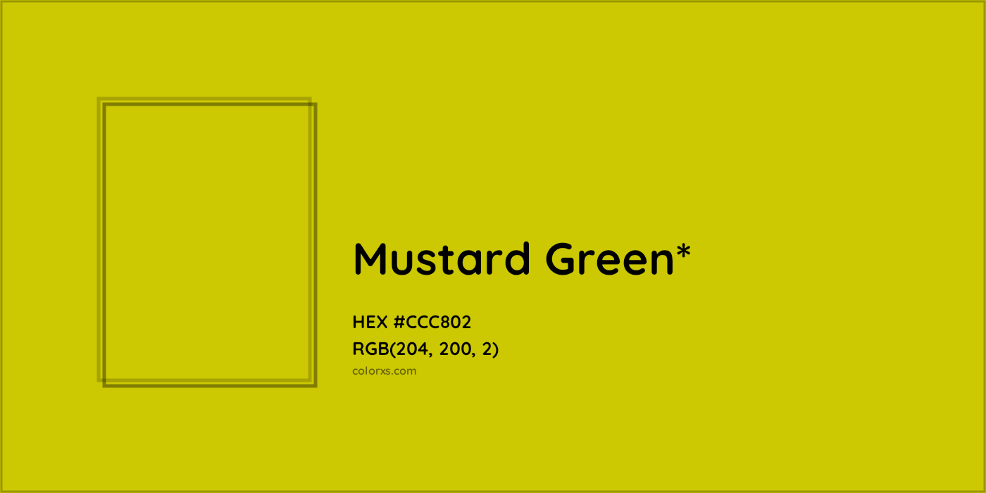 HEX #CCC802 Color Name, Color Code, Palettes, Similar Paints, Images