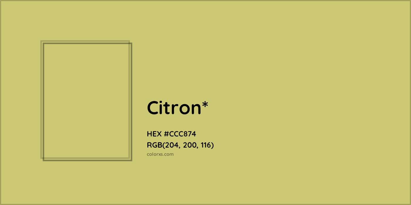 HEX #CCC874 Color Name, Color Code, Palettes, Similar Paints, Images