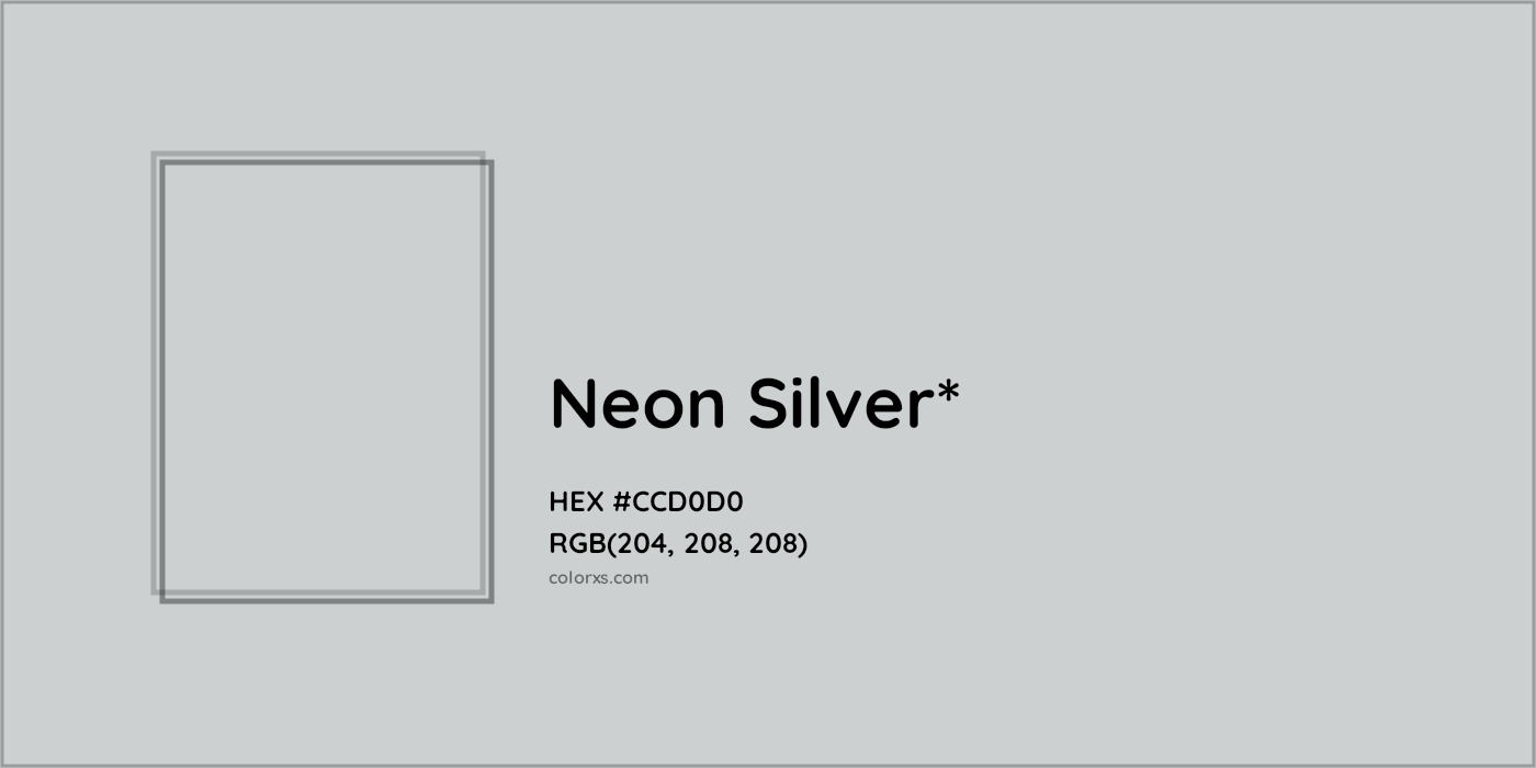 HEX #CCD0D0 Color Name, Color Code, Palettes, Similar Paints, Images