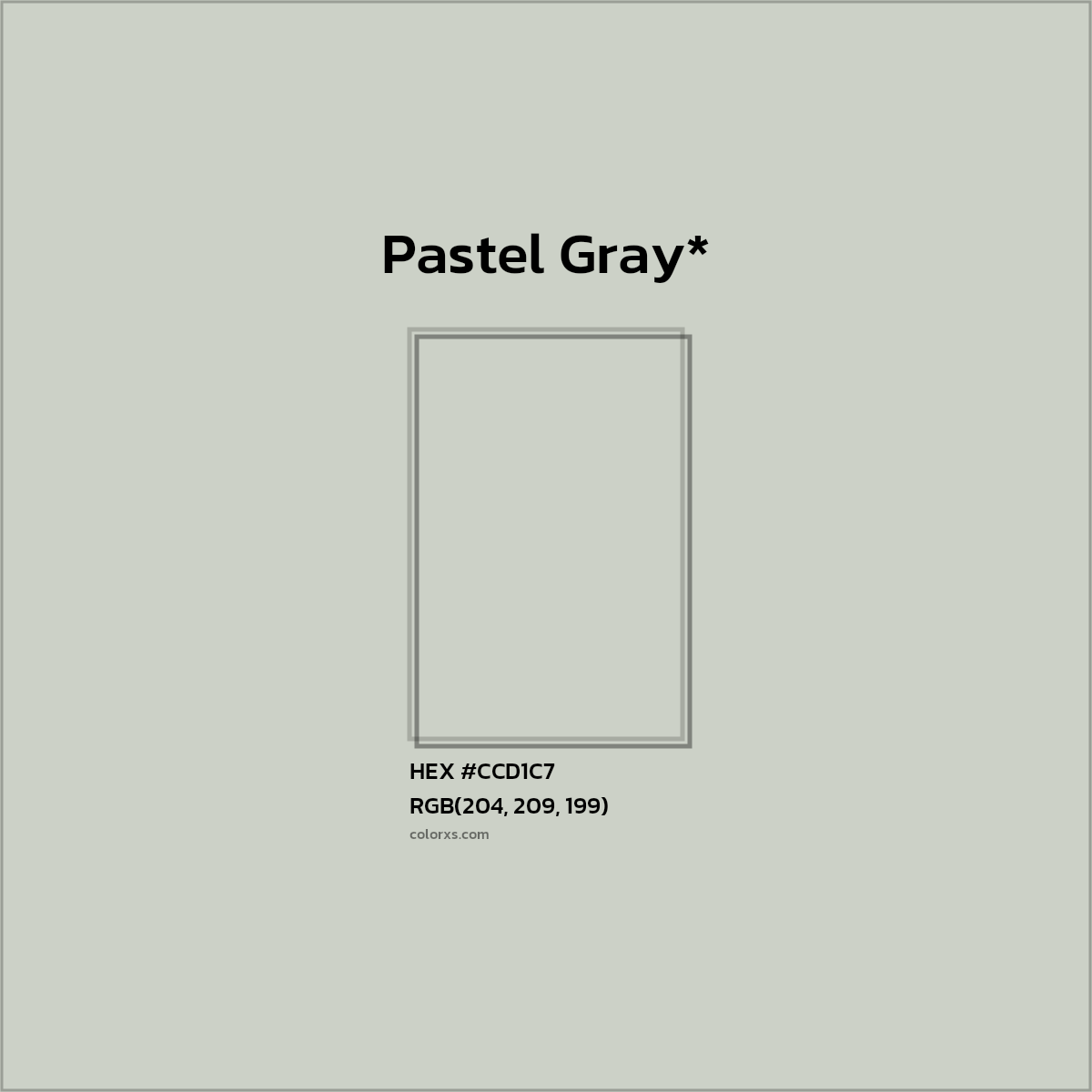 HEX #CCD1C7 Color Name, Color Code, Palettes, Similar Paints, Images