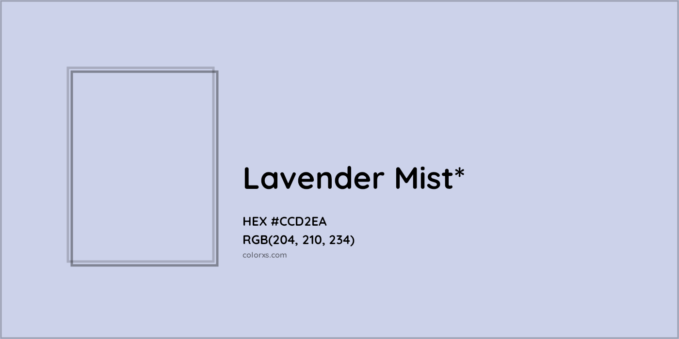 HEX #CCD2EA Color Name, Color Code, Palettes, Similar Paints, Images