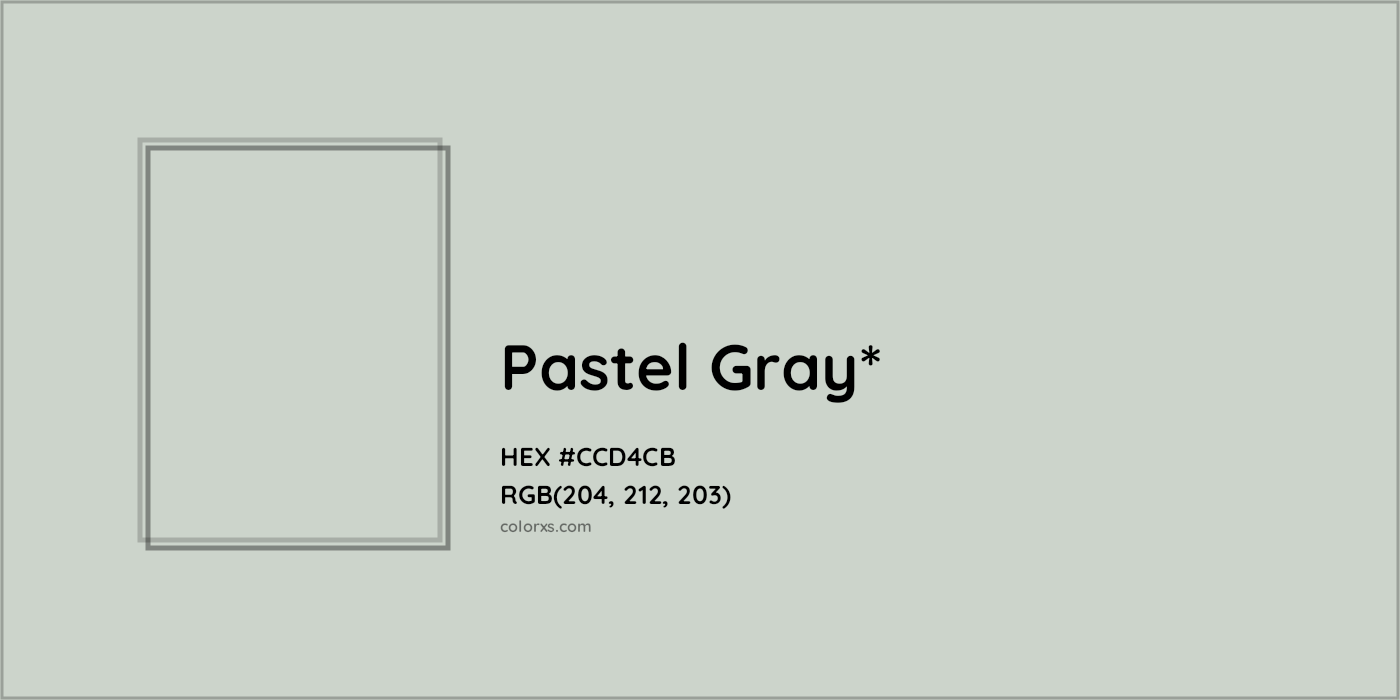 HEX #CCD4CB Color Name, Color Code, Palettes, Similar Paints, Images