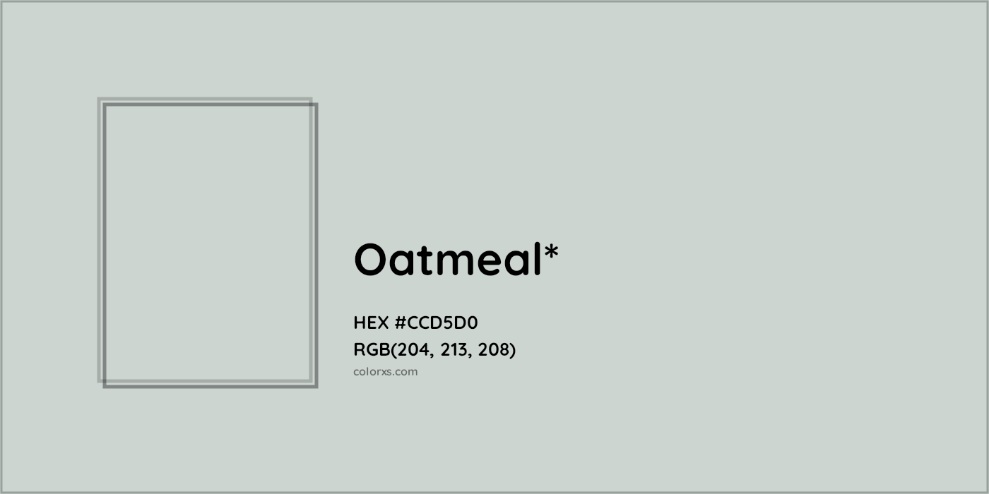 HEX #CCD5D0 Color Name, Color Code, Palettes, Similar Paints, Images