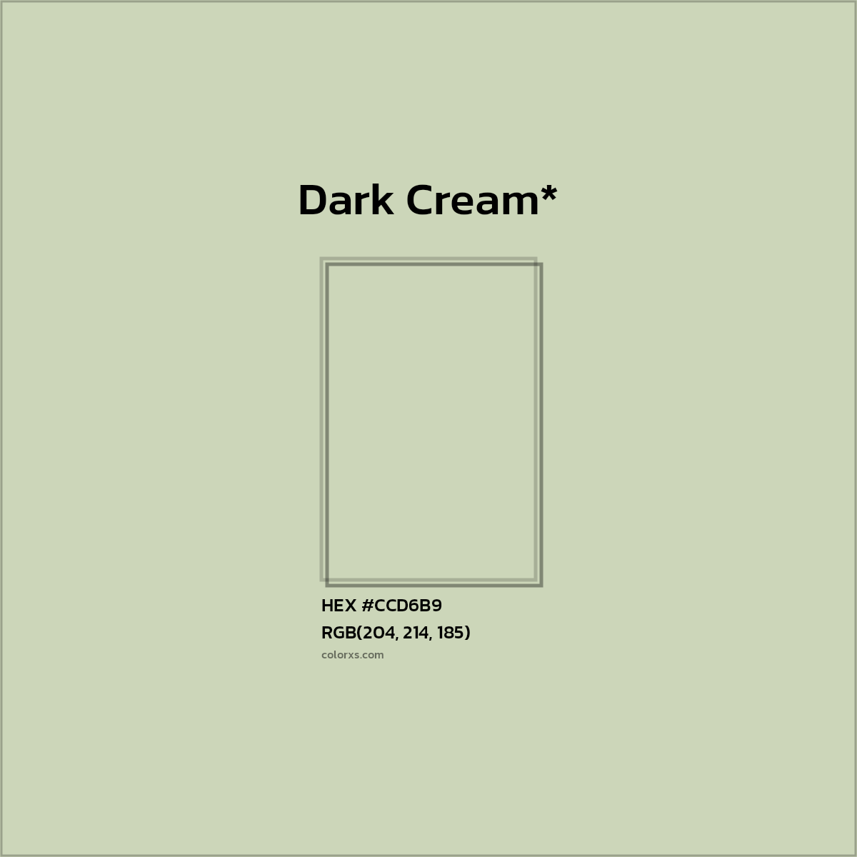 HEX #CCD6B9 Color Name, Color Code, Palettes, Similar Paints, Images