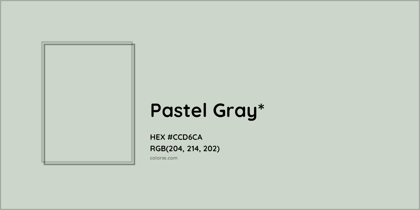 HEX #CCD6CA Color Name, Color Code, Palettes, Similar Paints, Images