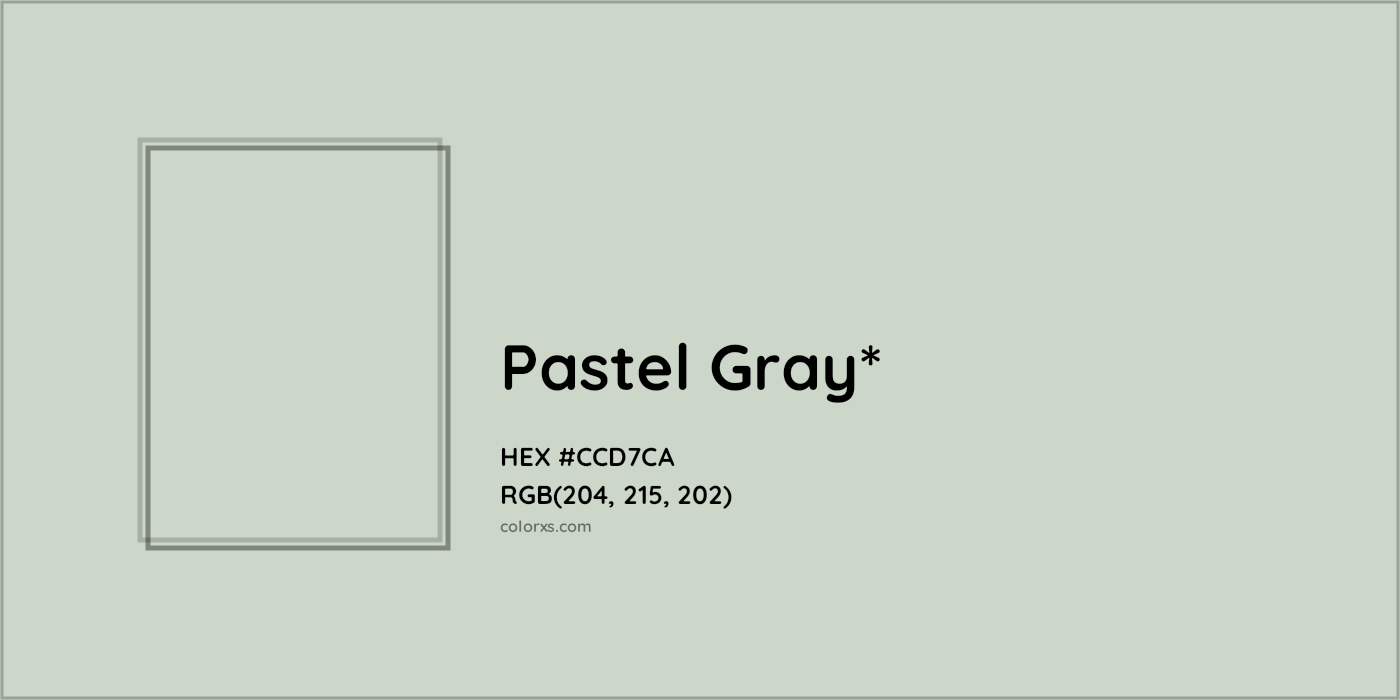 HEX #CCD7CA Color Name, Color Code, Palettes, Similar Paints, Images