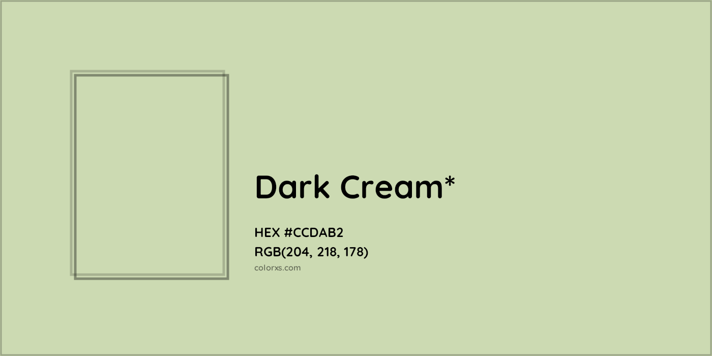 HEX #CCDAB2 Color Name, Color Code, Palettes, Similar Paints, Images
