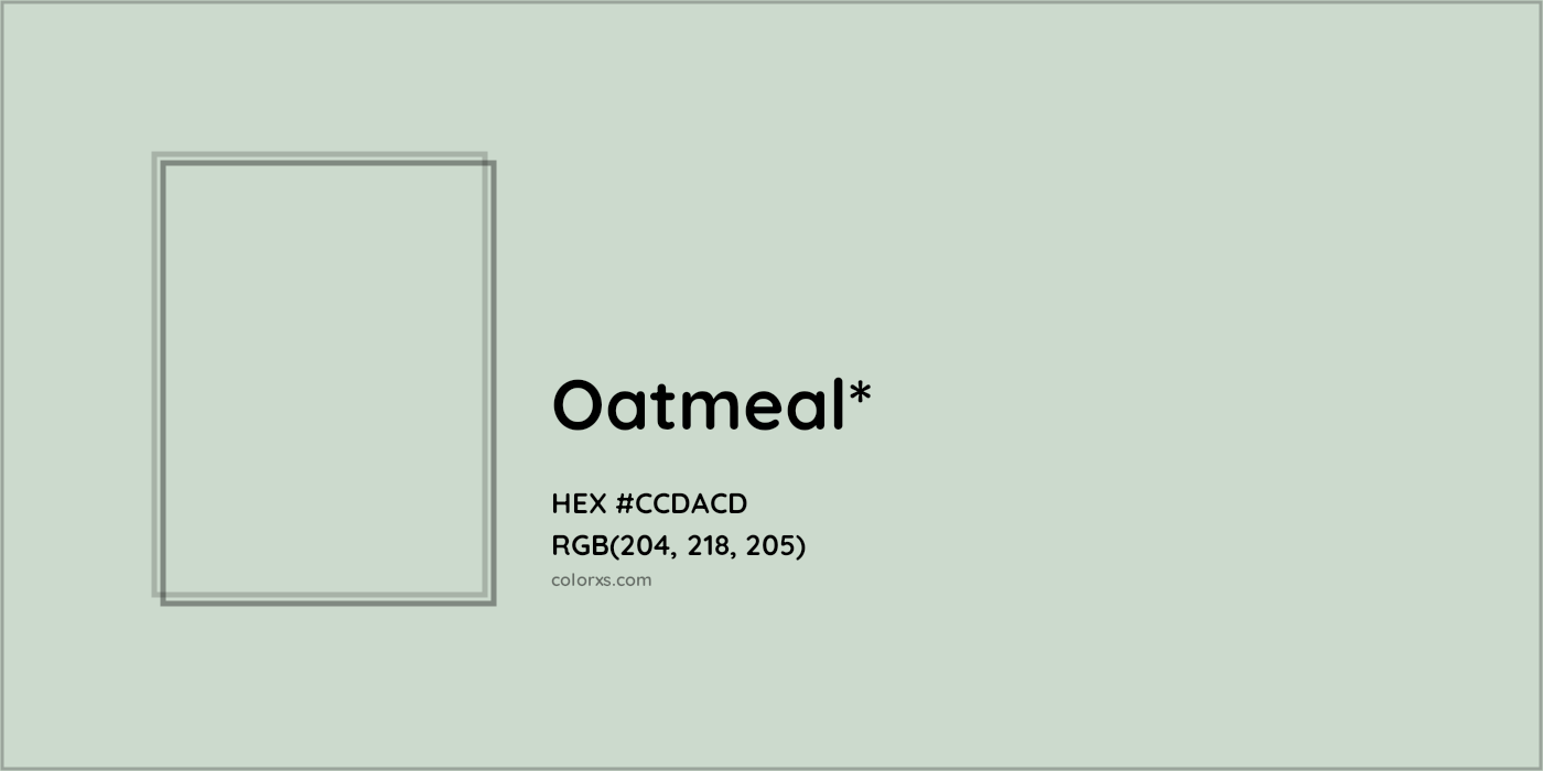 HEX #CCDACD Color Name, Color Code, Palettes, Similar Paints, Images