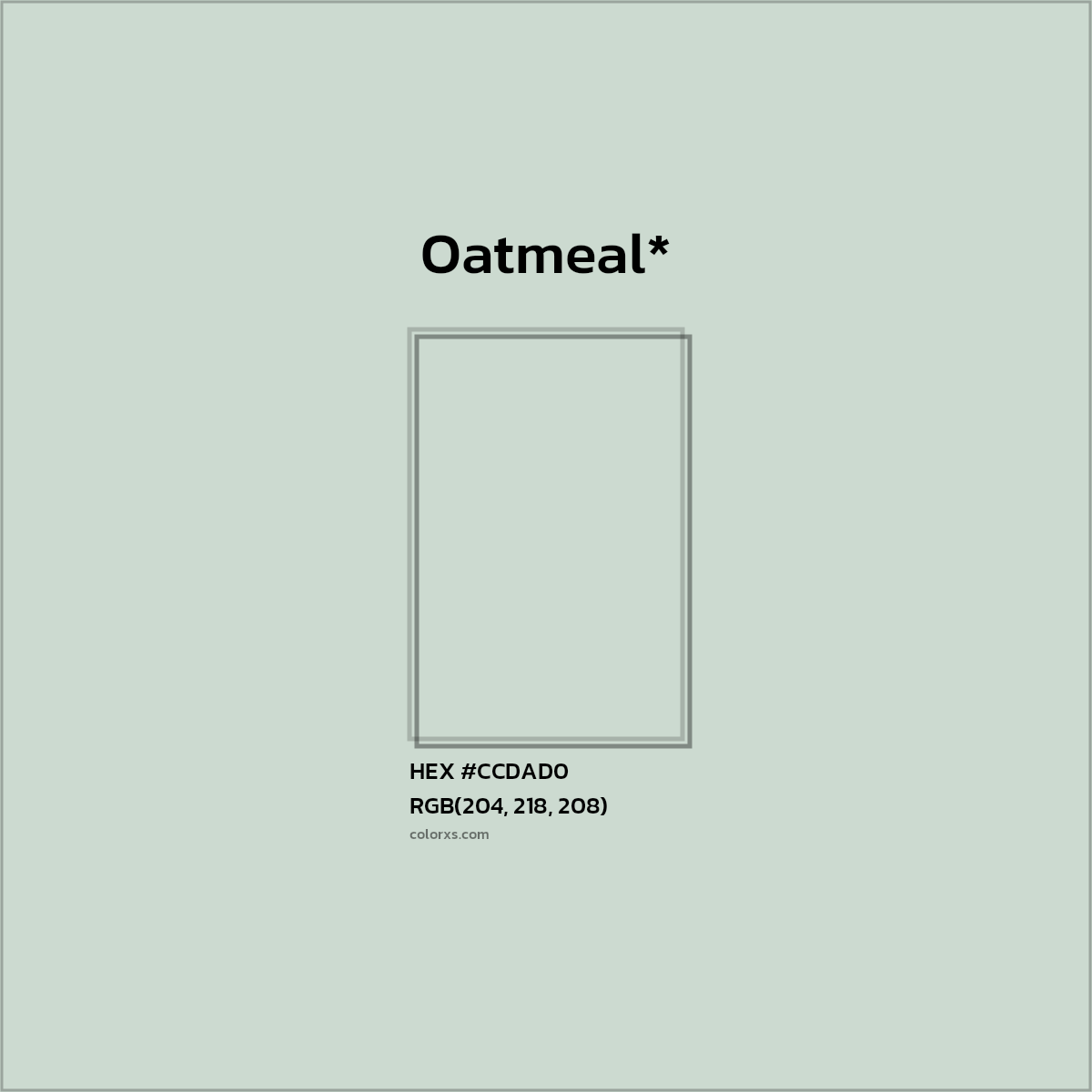 HEX #CCDAD0 Color Name, Color Code, Palettes, Similar Paints, Images