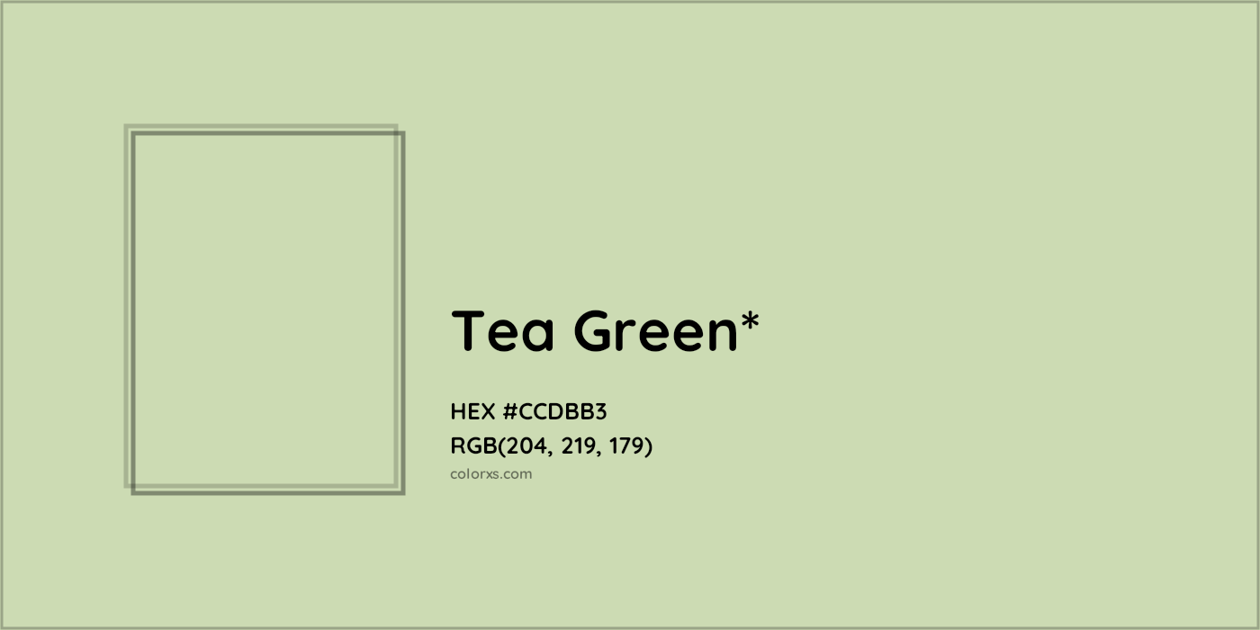 HEX #CCDBB3 Color Name, Color Code, Palettes, Similar Paints, Images