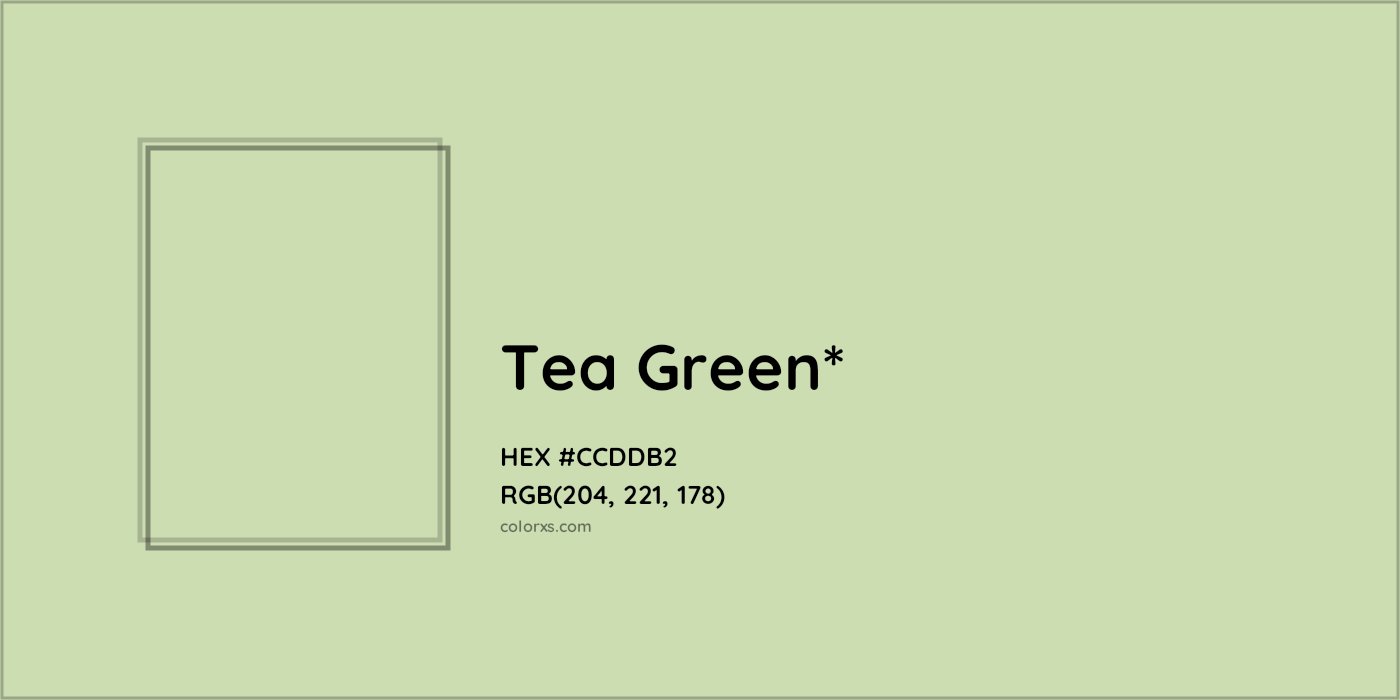 HEX #CCDDB2 Color Name, Color Code, Palettes, Similar Paints, Images
