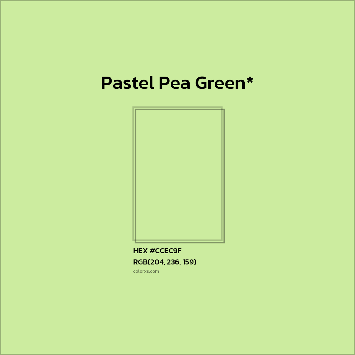 HEX #CCEC9F Color Name, Color Code, Palettes, Similar Paints, Images