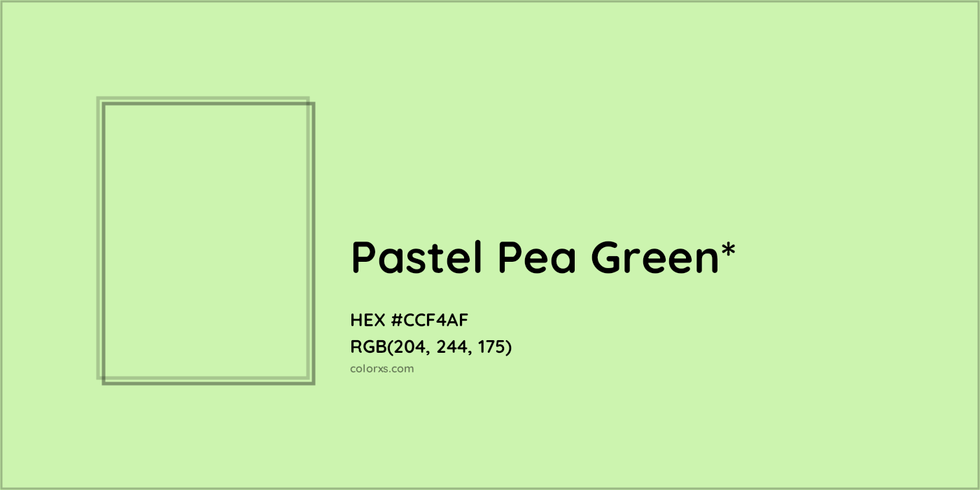 HEX #CCF4AF Color Name, Color Code, Palettes, Similar Paints, Images
