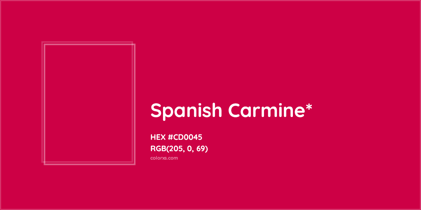 HEX #CD0045 Color Name, Color Code, Palettes, Similar Paints, Images