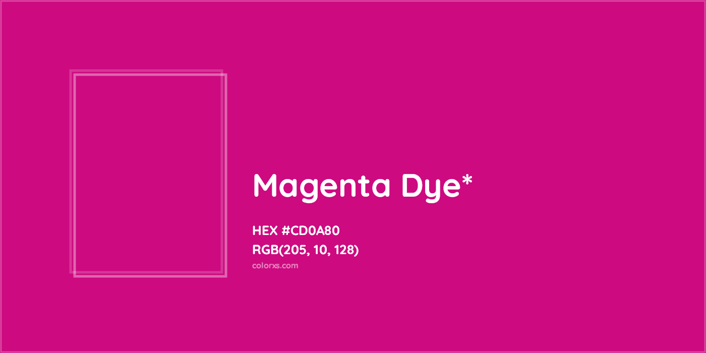 HEX #CD0A80 Color Name, Color Code, Palettes, Similar Paints, Images