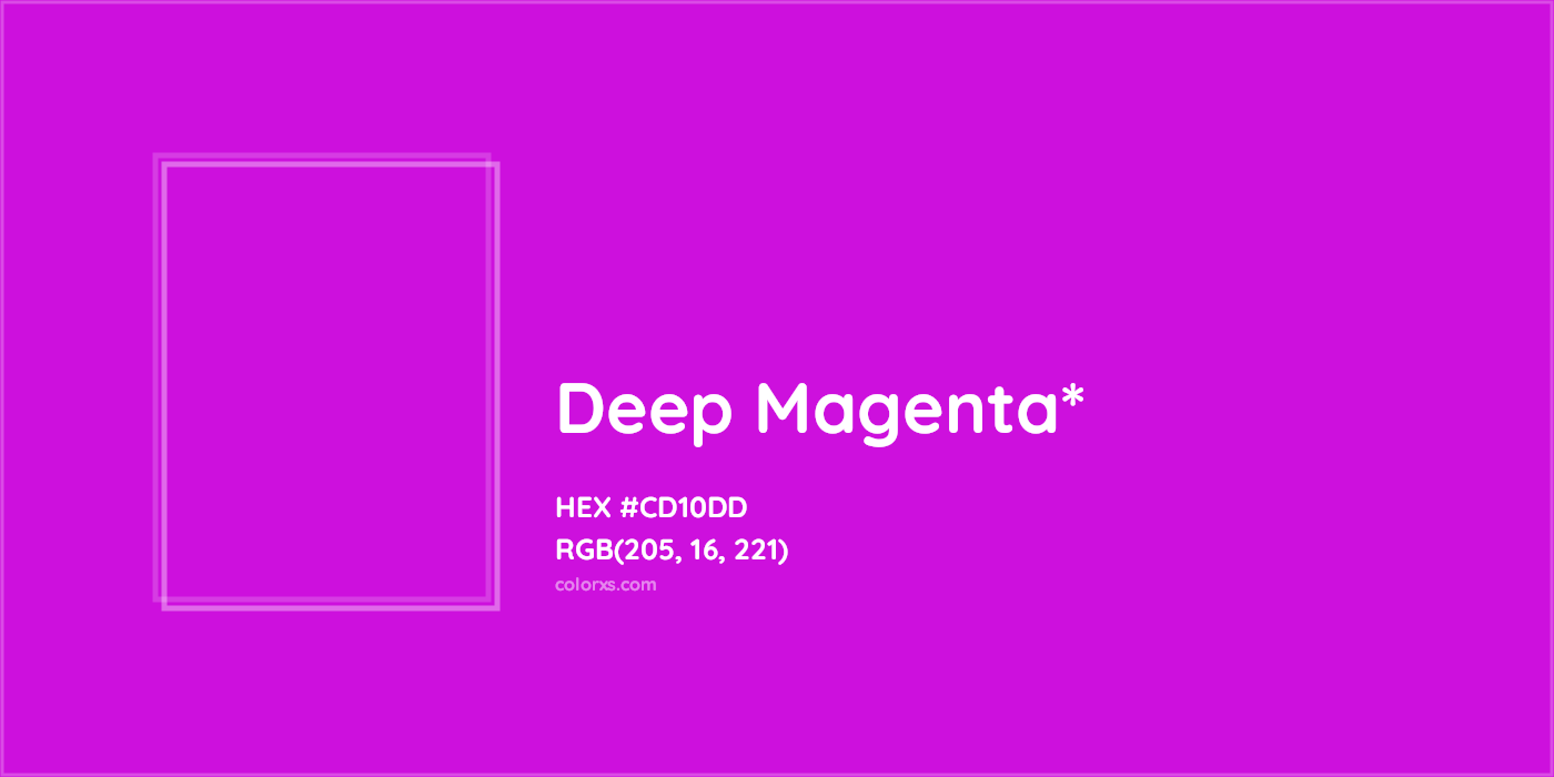 HEX #CD10DD Color Name, Color Code, Palettes, Similar Paints, Images