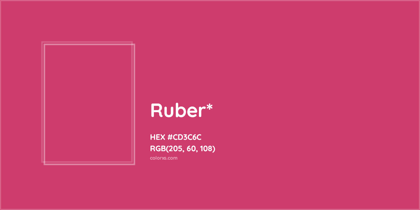 HEX #CD3C6C Color Name, Color Code, Palettes, Similar Paints, Images