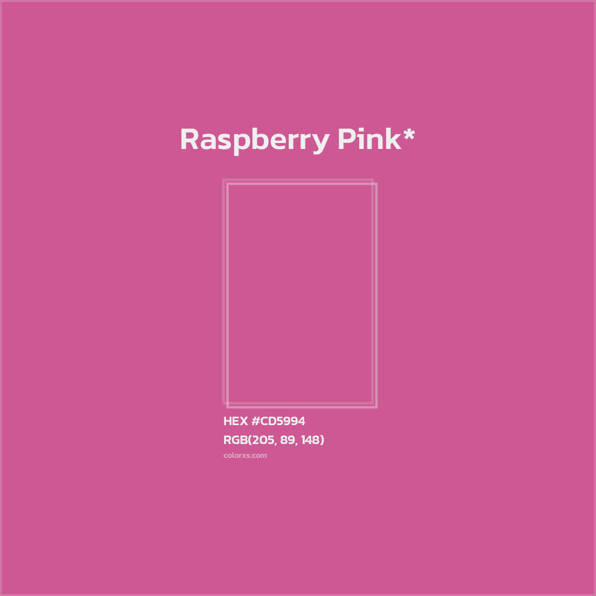 HEX #CD5994 Color Name, Color Code, Palettes, Similar Paints, Images