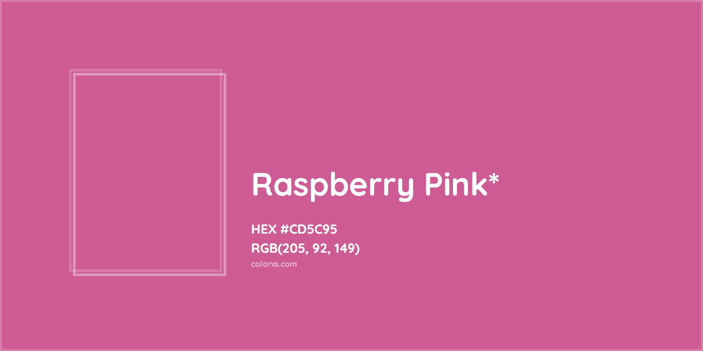 HEX #CD5C95 Color Name, Color Code, Palettes, Similar Paints, Images