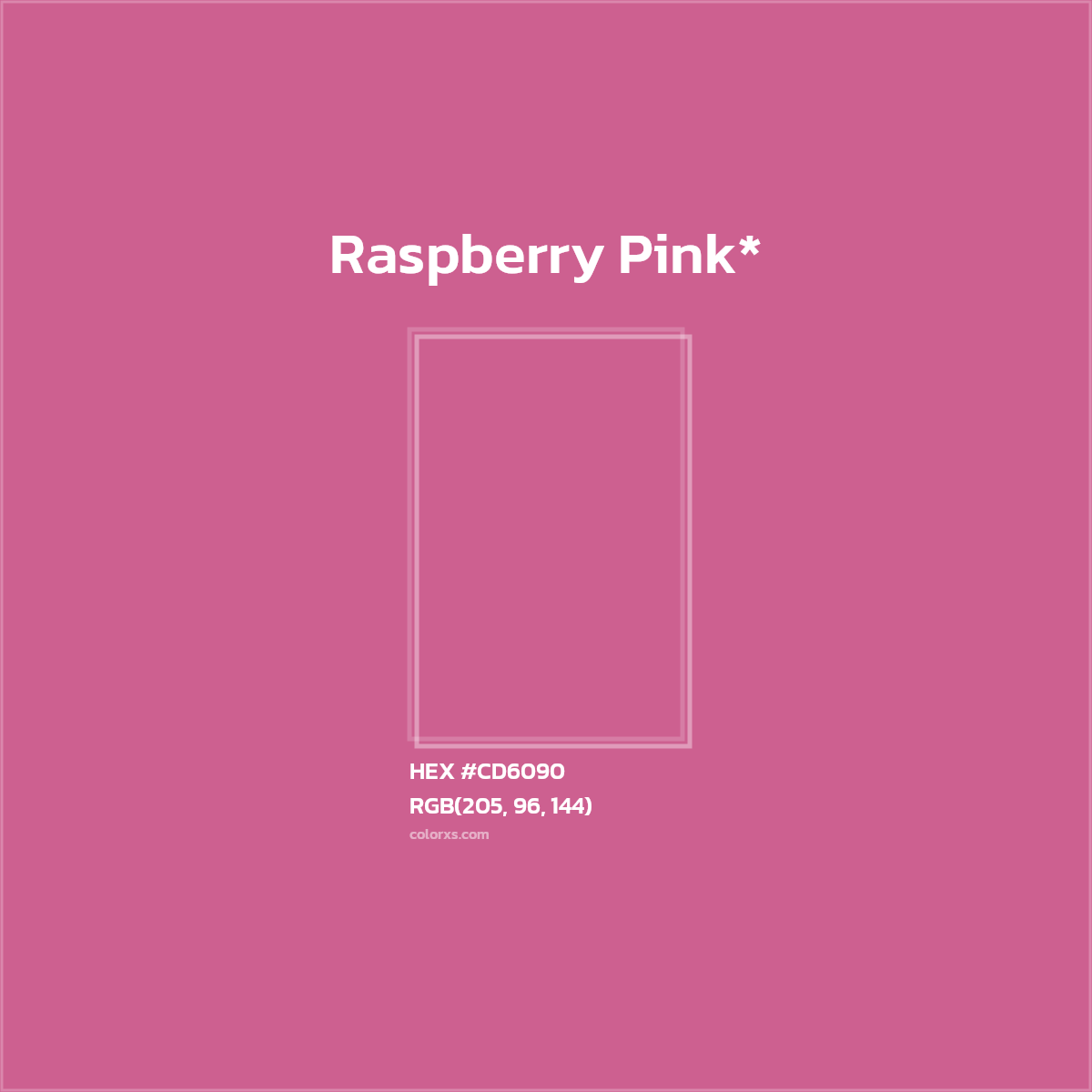 HEX #CD6090 Color Name, Color Code, Palettes, Similar Paints, Images