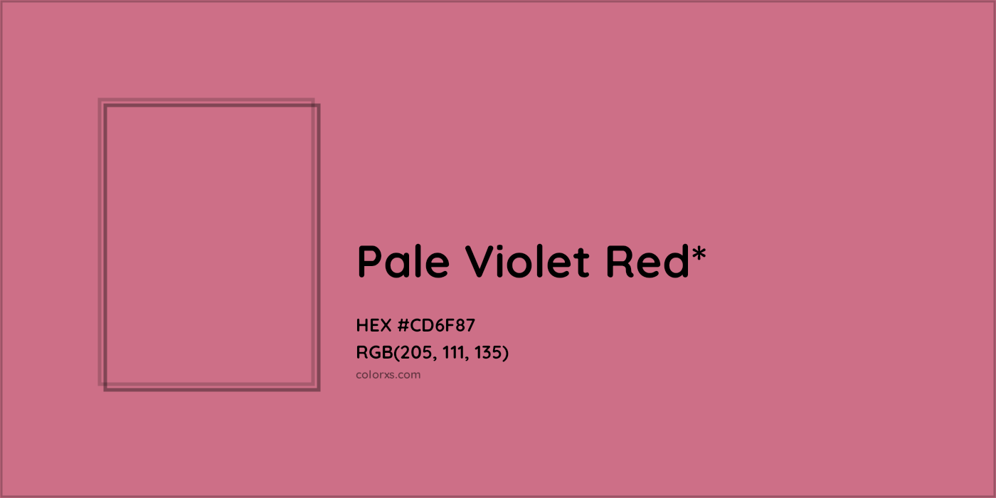 HEX #CD6F87 Color Name, Color Code, Palettes, Similar Paints, Images