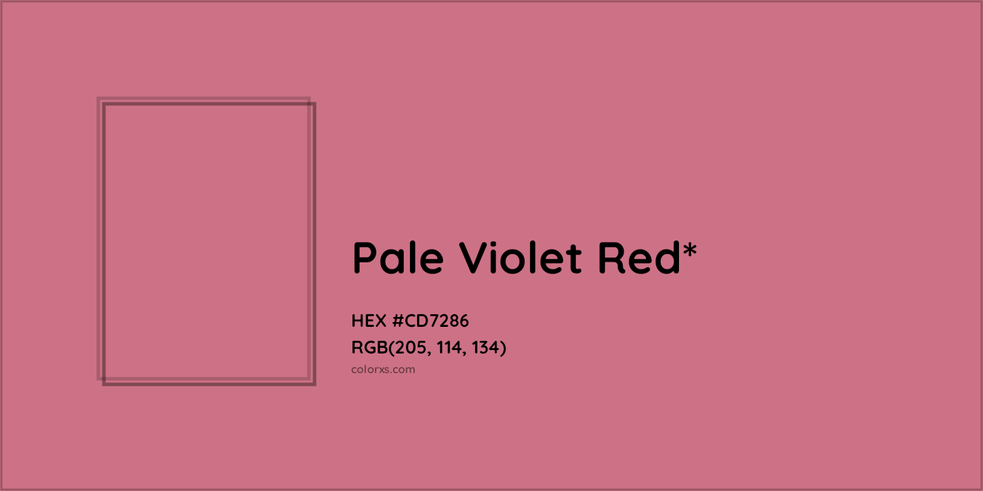 HEX #CD7286 Color Name, Color Code, Palettes, Similar Paints, Images