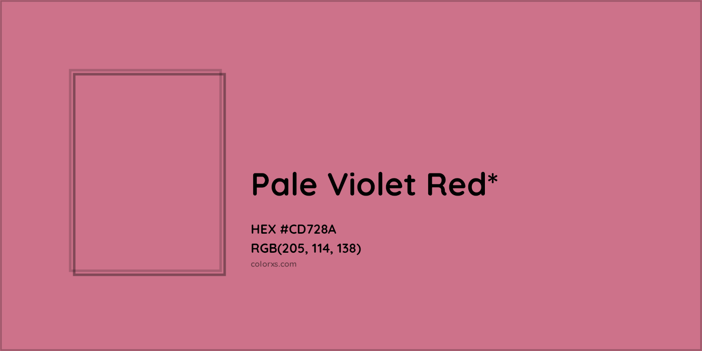 HEX #CD728A Color Name, Color Code, Palettes, Similar Paints, Images