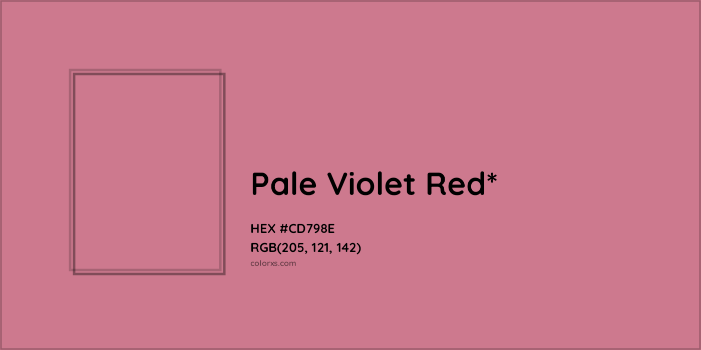 HEX #CD798E Color Name, Color Code, Palettes, Similar Paints, Images