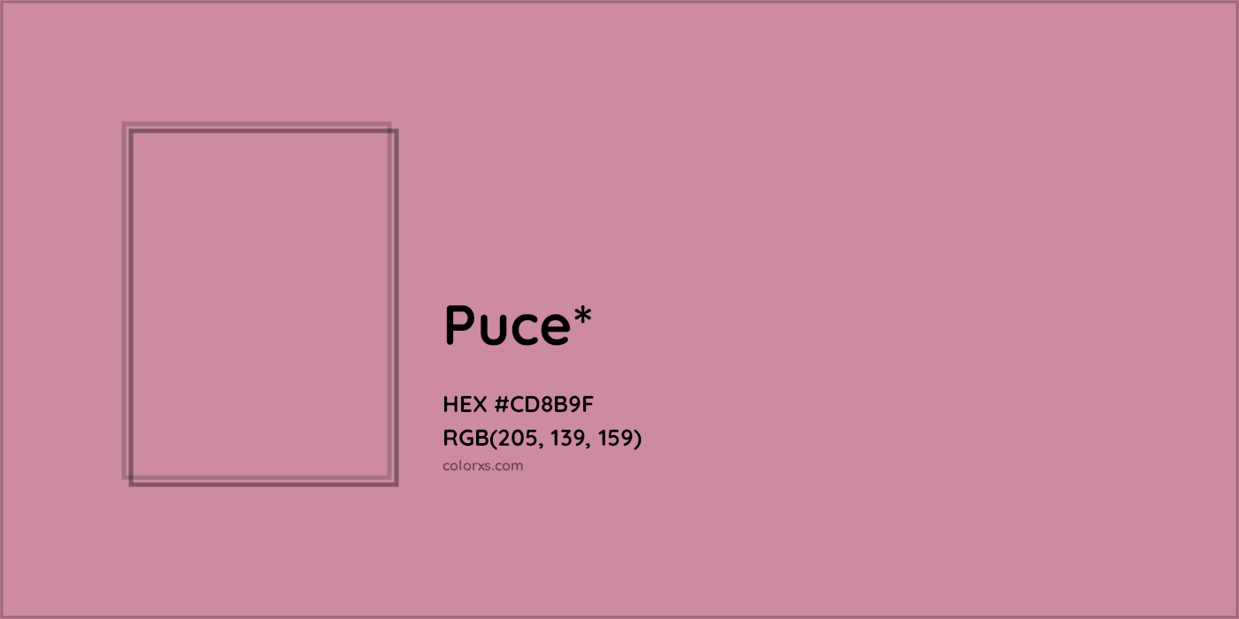 HEX #CD8B9F Color Name, Color Code, Palettes, Similar Paints, Images