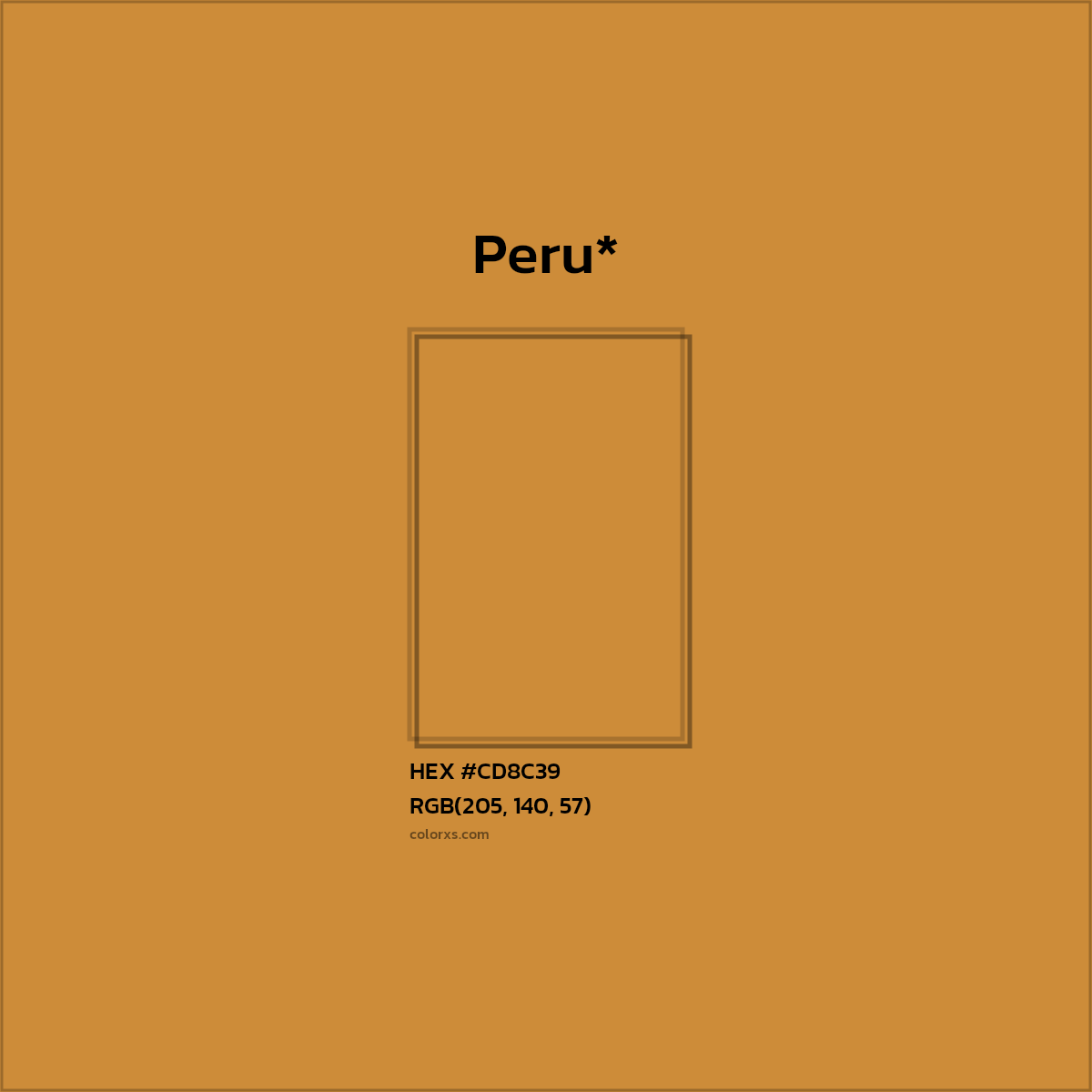 HEX #CD8C39 Color Name, Color Code, Palettes, Similar Paints, Images