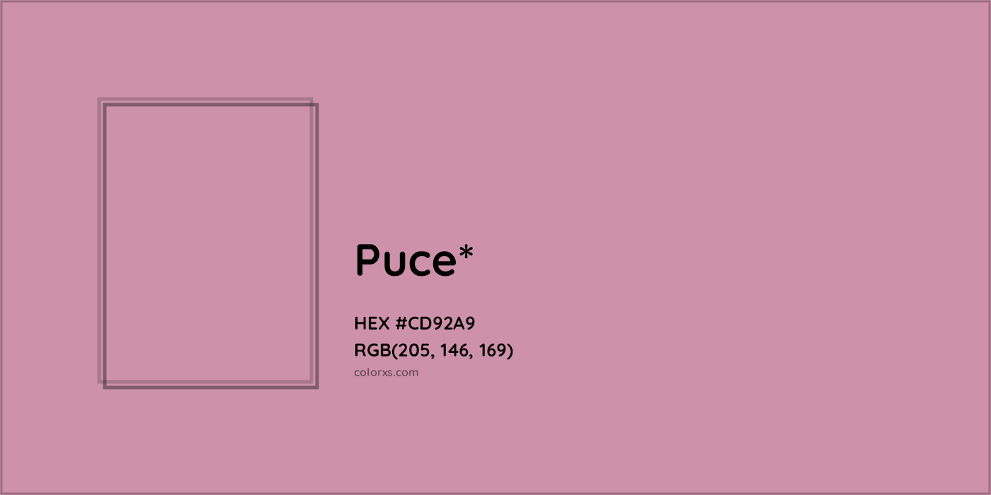 HEX #CD92A9 Color Name, Color Code, Palettes, Similar Paints, Images