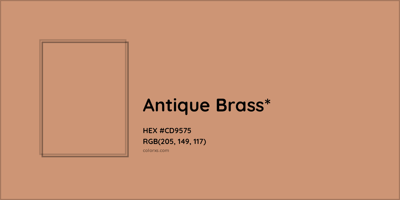 HEX #CD9575 Color Name, Color Code, Palettes, Similar Paints, Images
