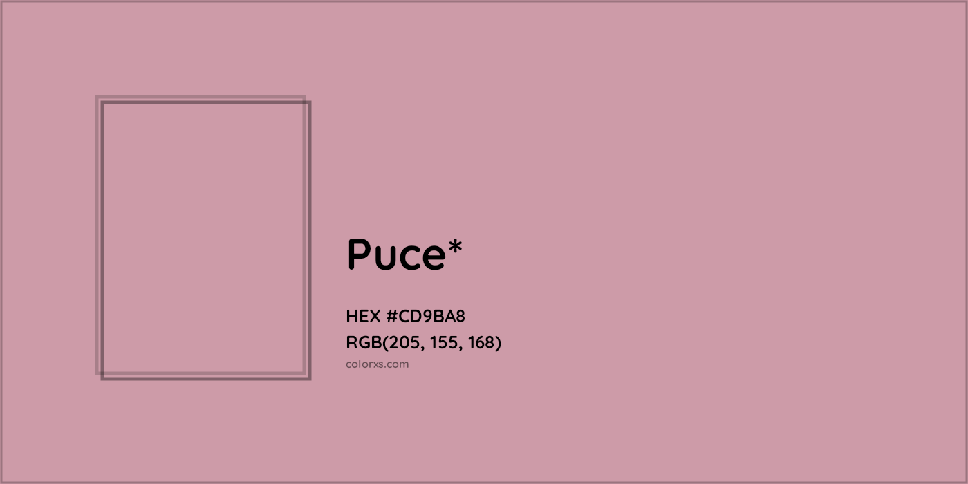 HEX #CD9BA8 Color Name, Color Code, Palettes, Similar Paints, Images