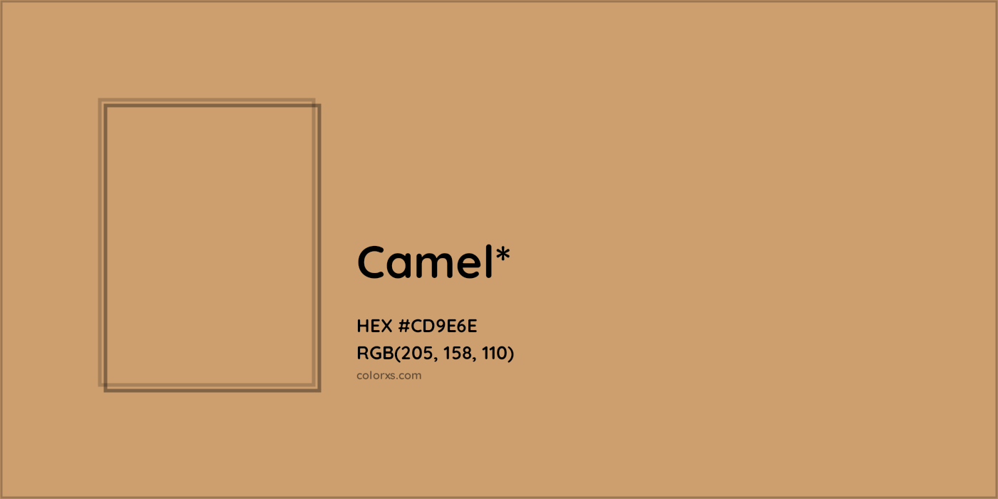 HEX #CD9E6E Color Name, Color Code, Palettes, Similar Paints, Images