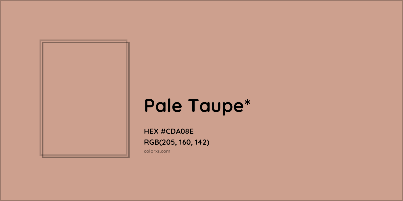 HEX #CDA08E Color Name, Color Code, Palettes, Similar Paints, Images