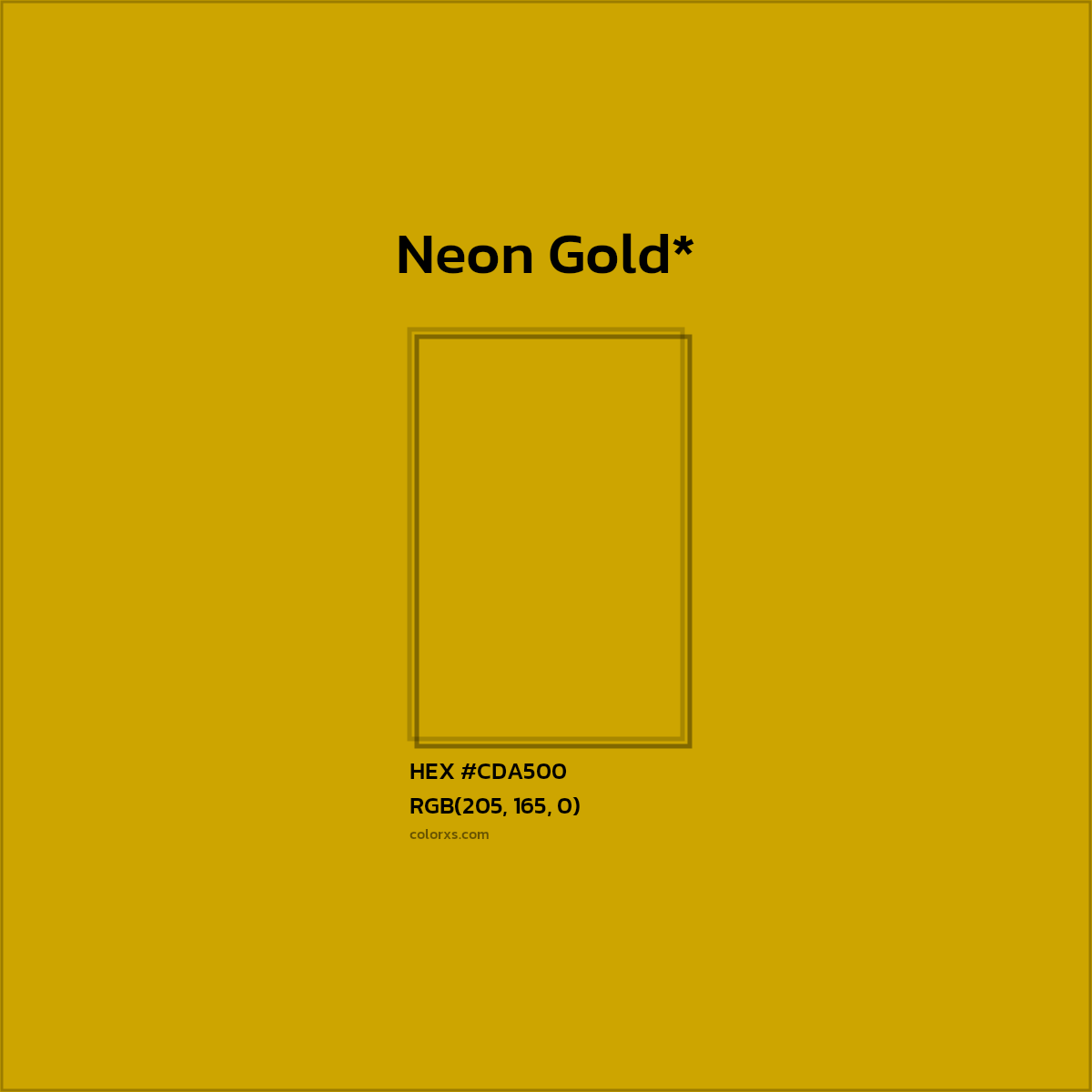 HEX #CDA500 Color Name, Color Code, Palettes, Similar Paints, Images
