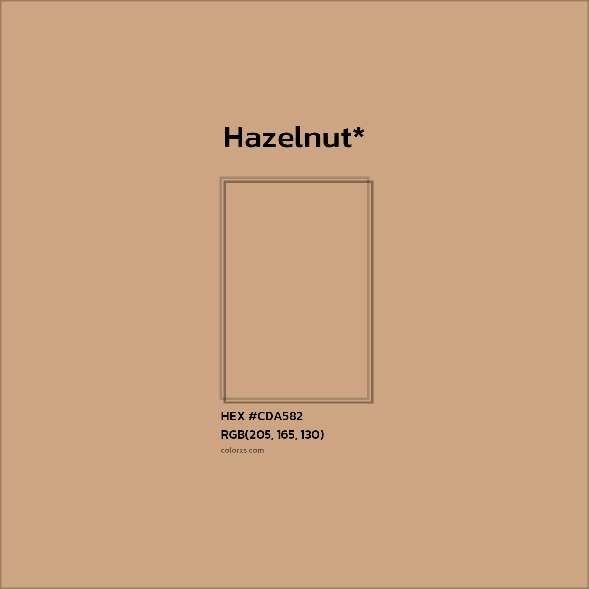 HEX #CDA582 Color Name, Color Code, Palettes, Similar Paints, Images