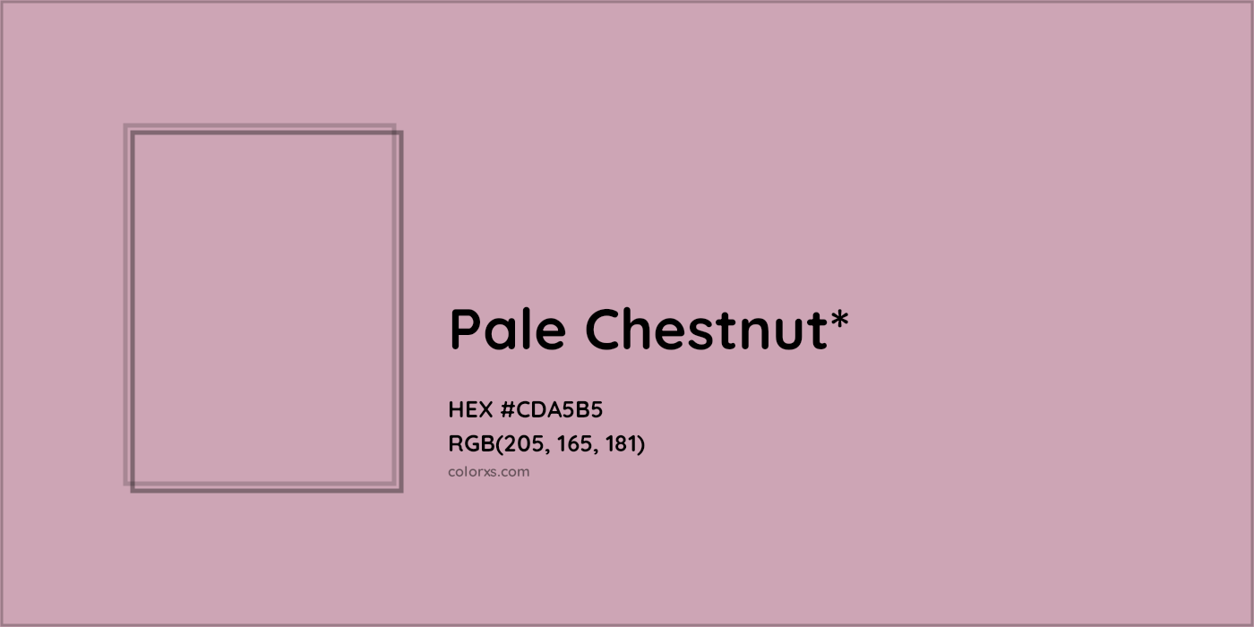 HEX #CDA5B5 Color Name, Color Code, Palettes, Similar Paints, Images