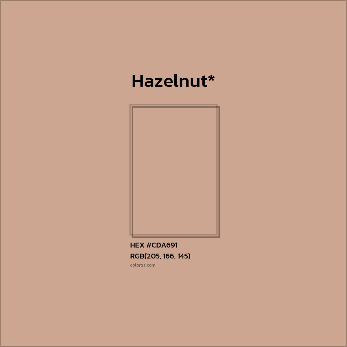 HEX #CDA691 Color Name, Color Code, Palettes, Similar Paints, Images