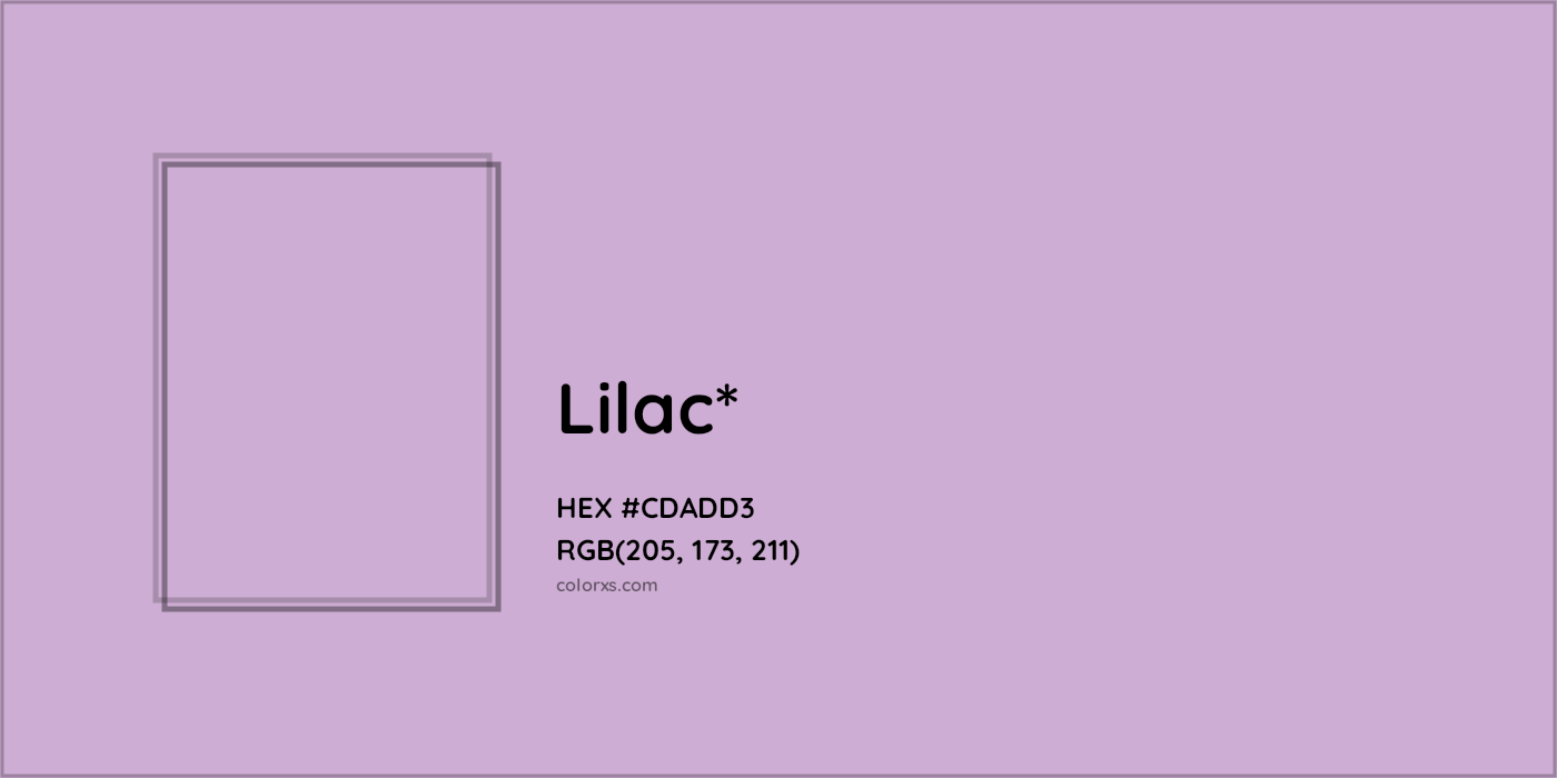 HEX #CDADD3 Color Name, Color Code, Palettes, Similar Paints, Images