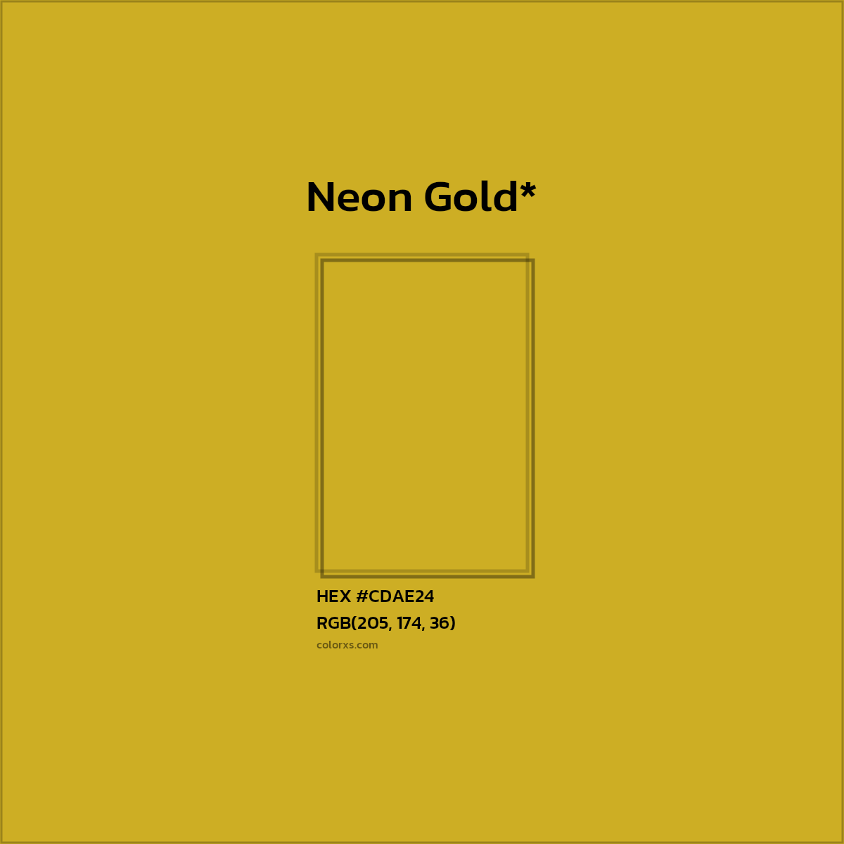 HEX #CDAE24 Color Name, Color Code, Palettes, Similar Paints, Images