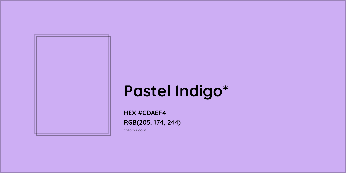 HEX #CDAEF4 Color Name, Color Code, Palettes, Similar Paints, Images