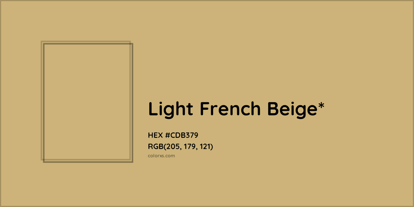 HEX #CDB379 Color Name, Color Code, Palettes, Similar Paints, Images