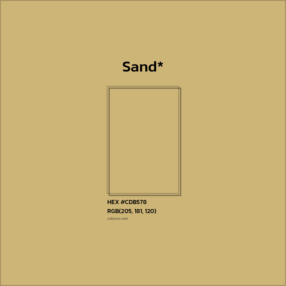 HEX #CDB578 Color Name, Color Code, Palettes, Similar Paints, Images