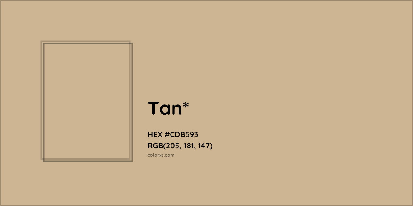HEX #CDB593 Color Name, Color Code, Palettes, Similar Paints, Images