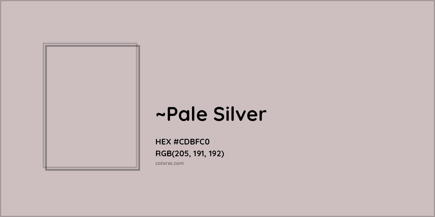 HEX #CDBFC0 Color Name, Color Code, Palettes, Similar Paints, Images