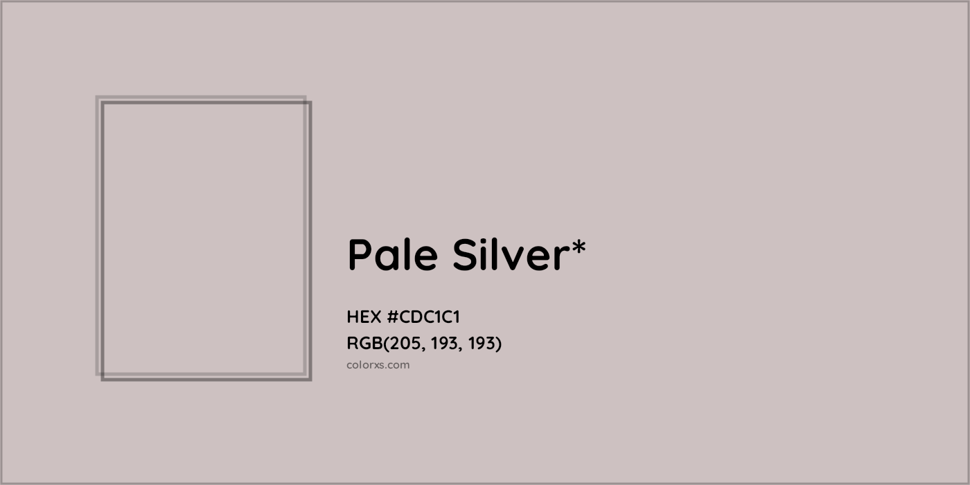 HEX #CDC1C1 Color Name, Color Code, Palettes, Similar Paints, Images
