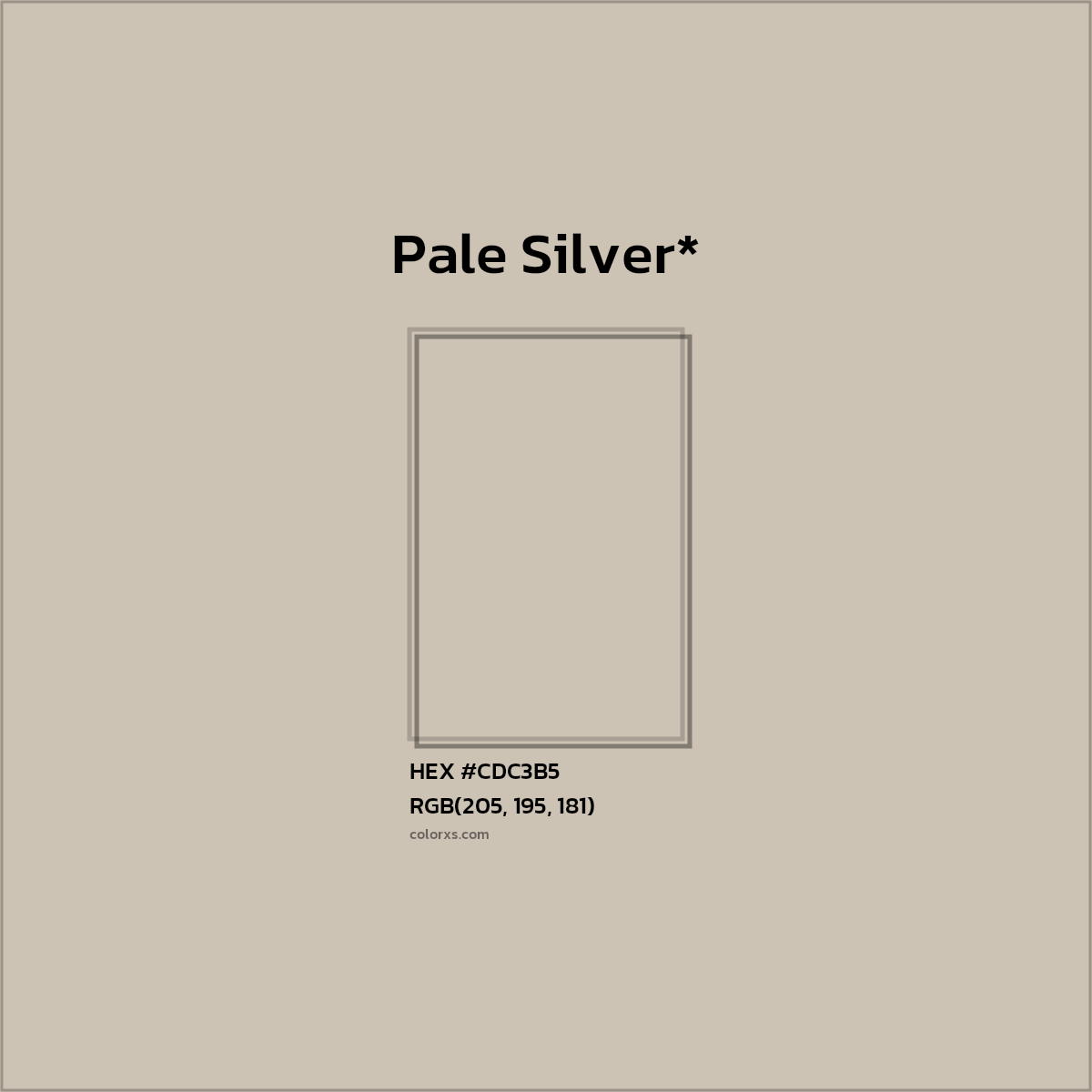 HEX #CDC3B5 Color Name, Color Code, Palettes, Similar Paints, Images