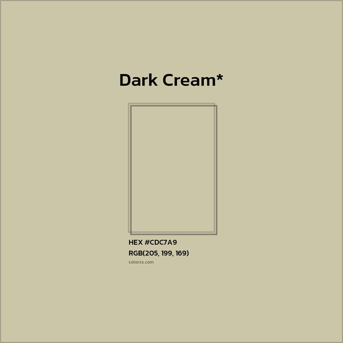 HEX #CDC7A9 Color Name, Color Code, Palettes, Similar Paints, Images